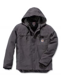 Graue Winterjacke Carhartt